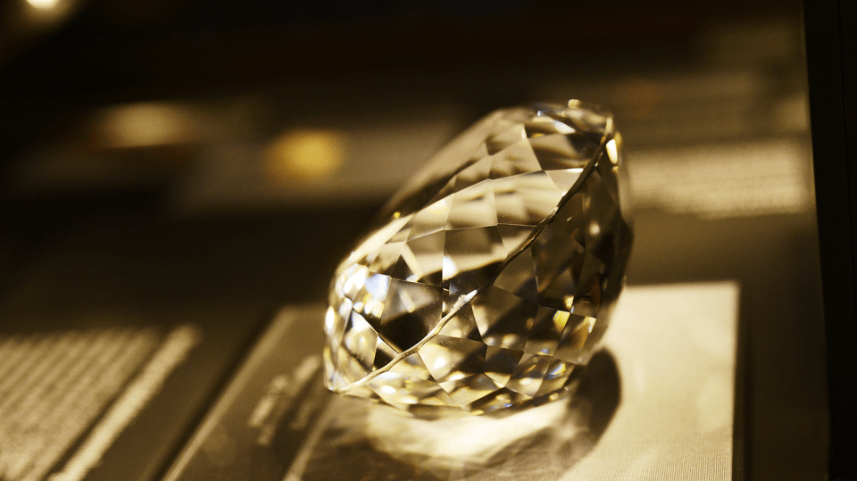 největší světový diamant - replika
